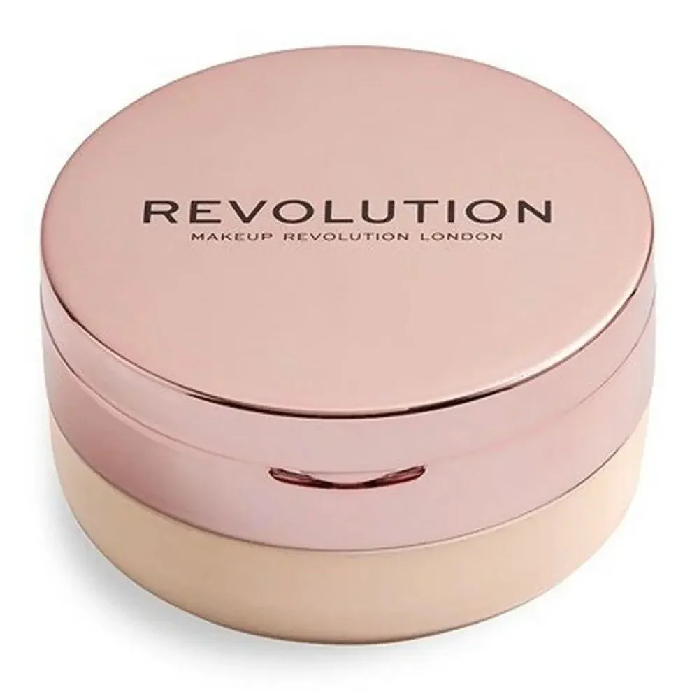 Makeup Revolution Conceal & Fix Loose Setting Powder Light Yellow 0.45oz